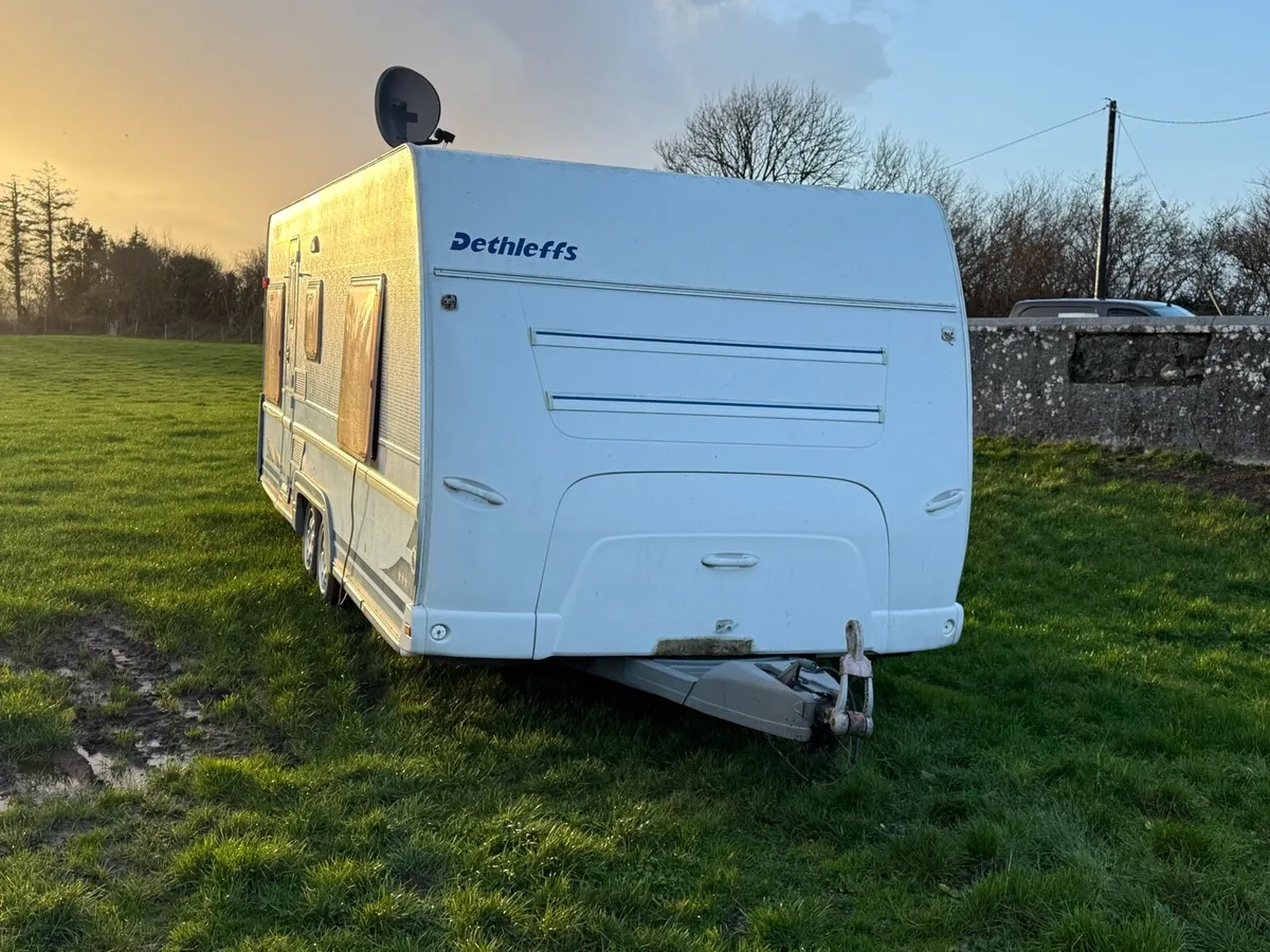 Dethleffs Beduin caravan 1997ish 22ft - Image 1