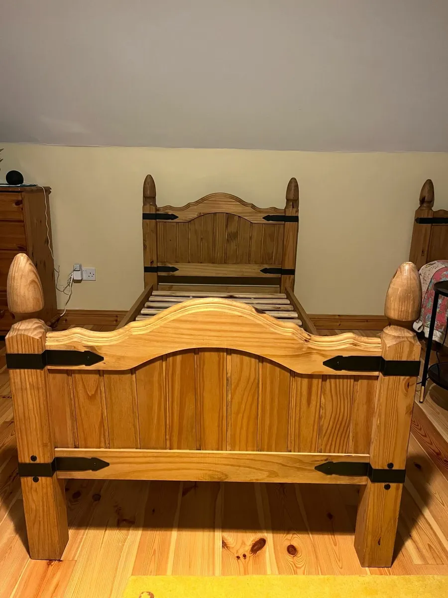 1 Single Bed and 1 Mattress - Image 1