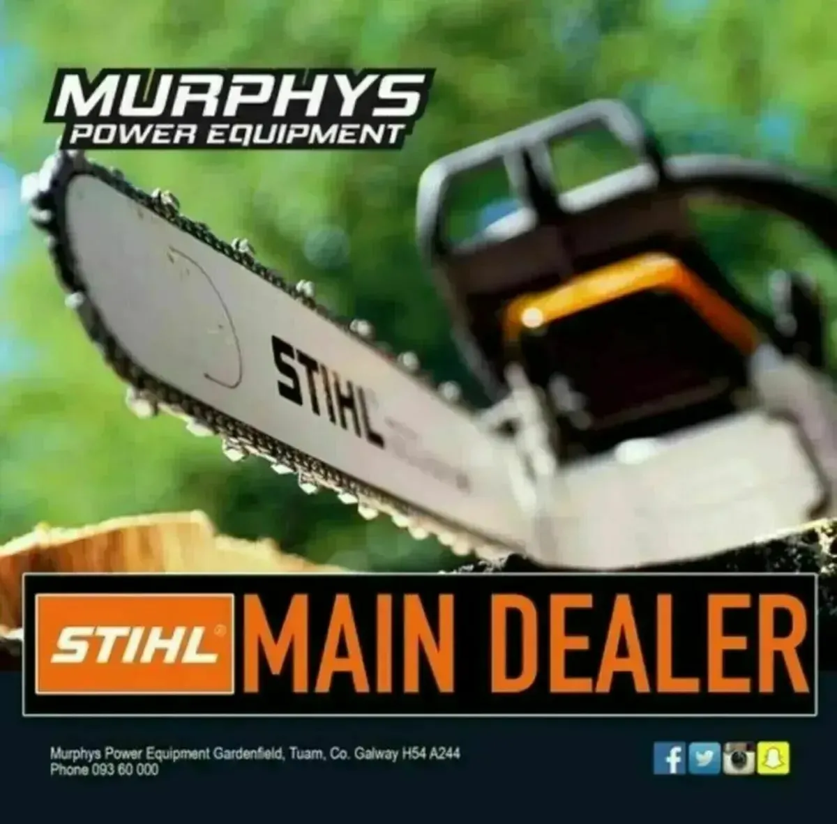Full Range of STIHL Chainsaws - Image 1