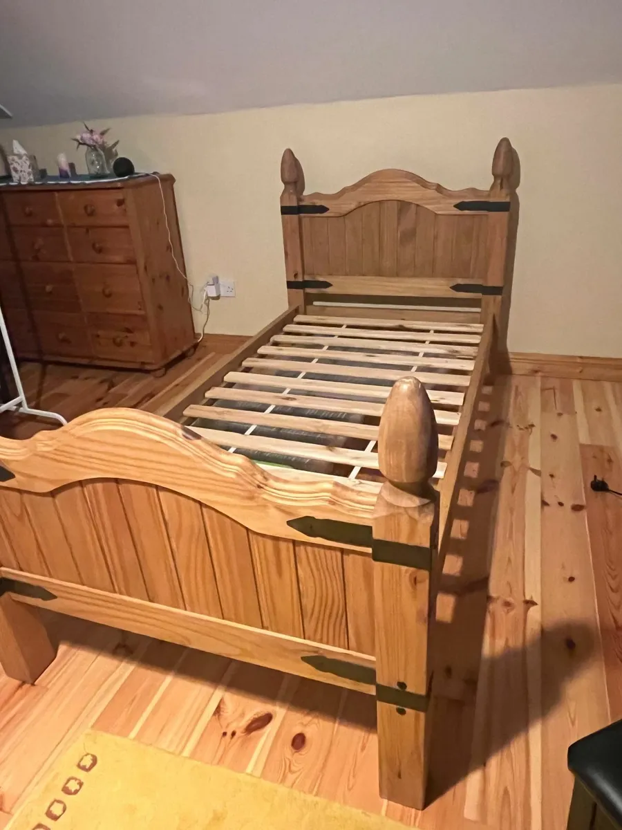 1 Single Bed and 1 Mattress - Image 3