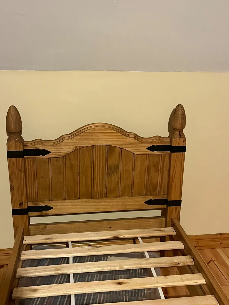 1 Single Bed and 1 Mattress - Image 4