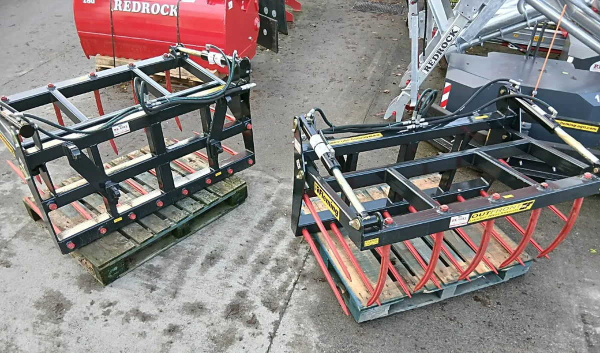 NEW FLEMING 1,5mt TINE GRABS - Image 2