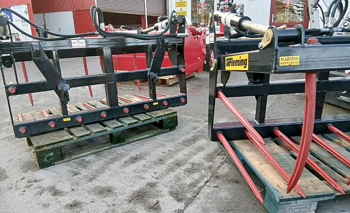NEW FLEMING 1,5mt TINE GRABS - Image 3