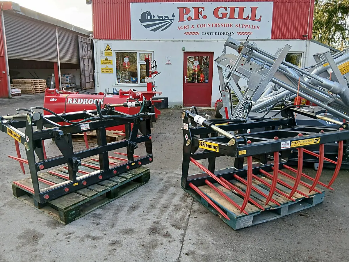 NEW FLEMING 1,5mt TINE GRABS - Image 1