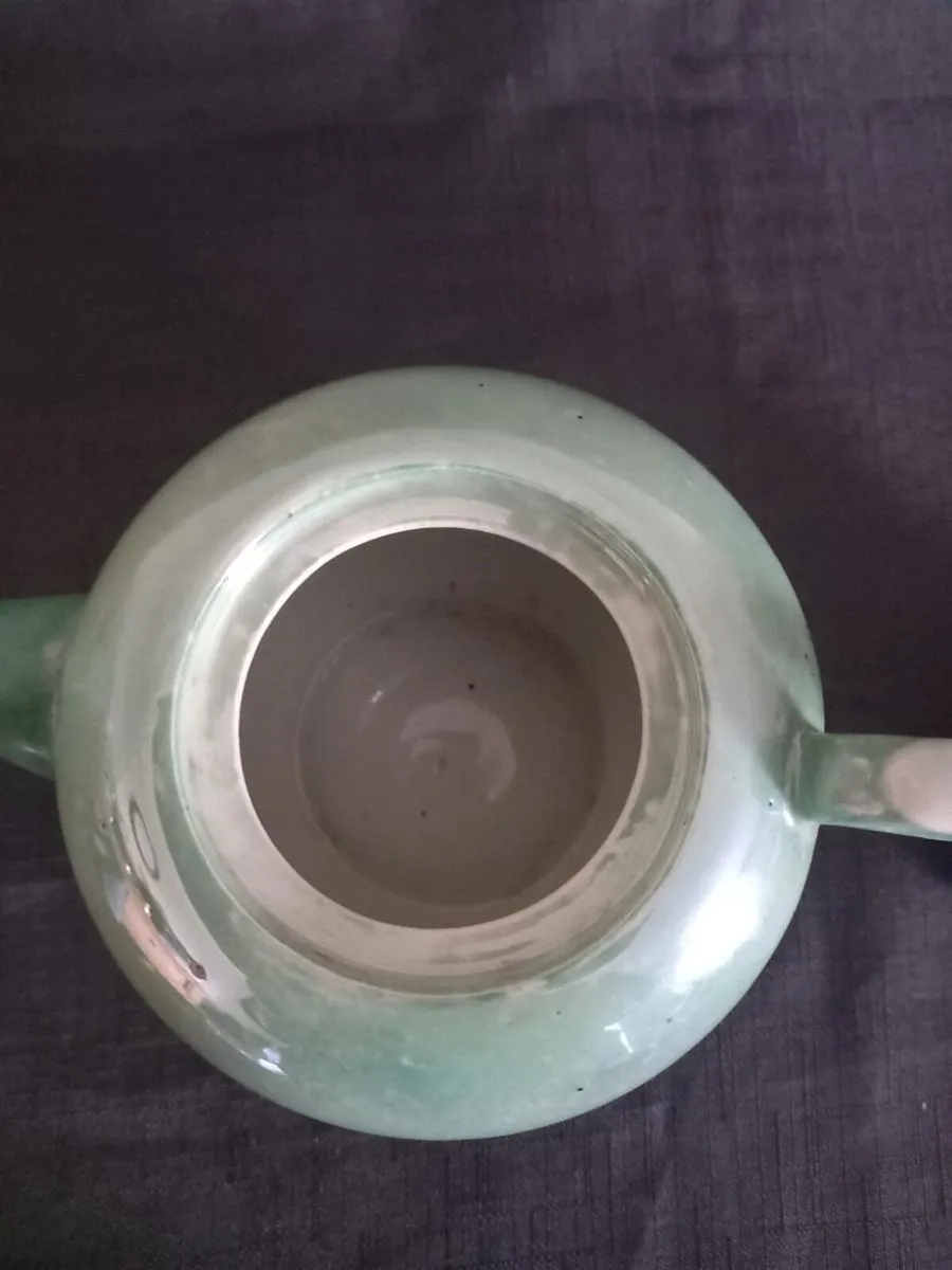 Turquoise Colour Teapot - Image 4