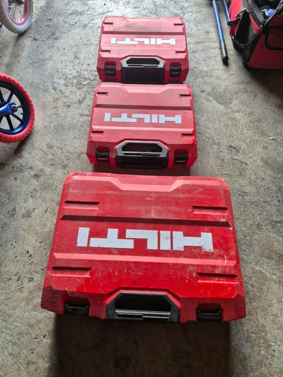 Hilti tool boxes - Image 1
