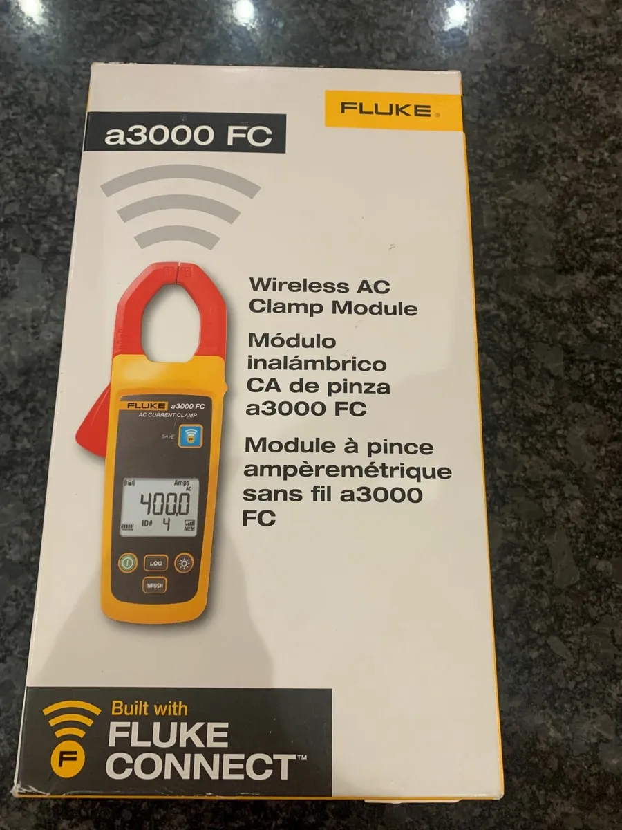Fluke Wireless AC Clamp meter Model  a3000 FC - Image 1