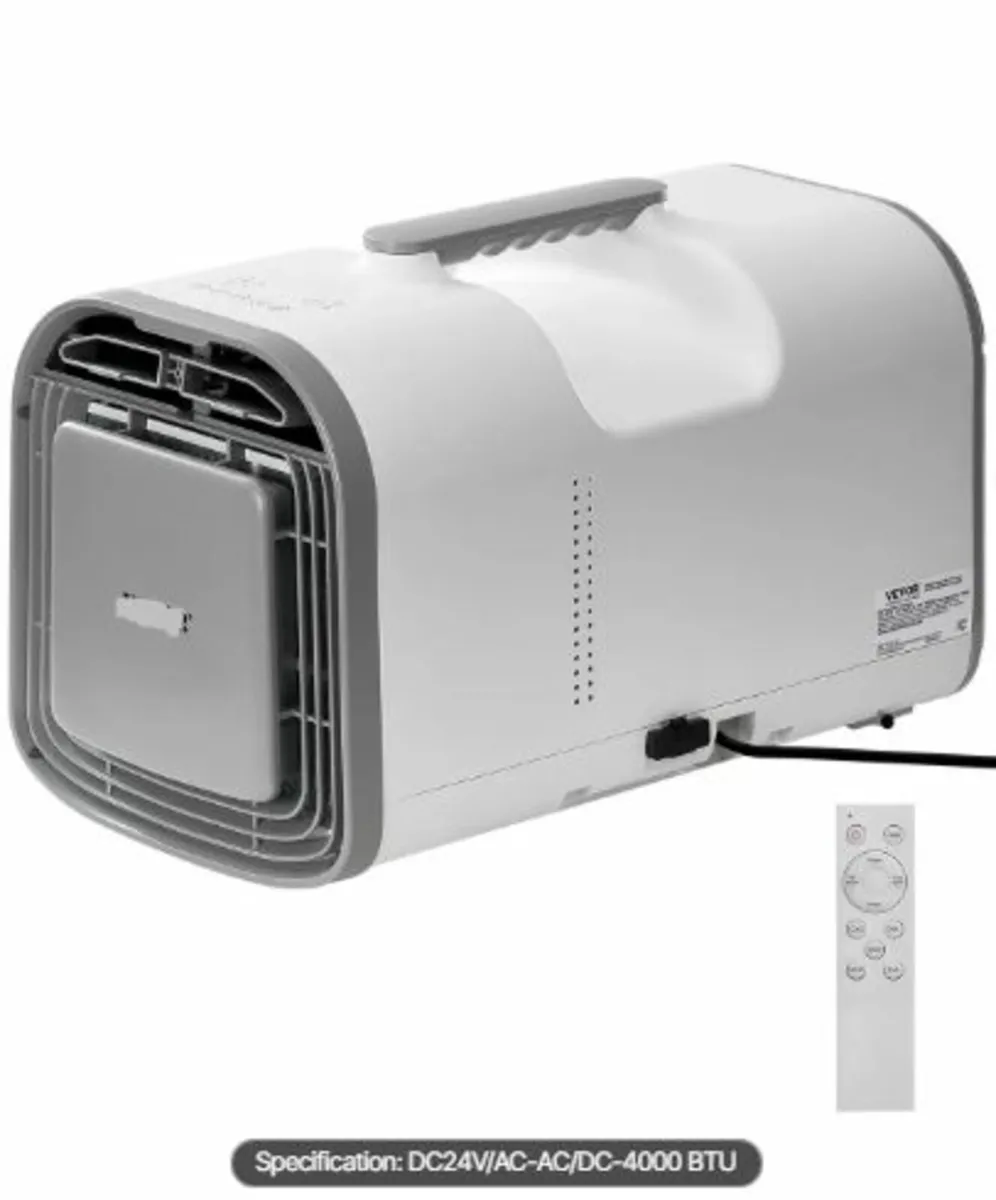 Portable Air Conditioner, 4250 BTU 3-Speed Air - Image 1