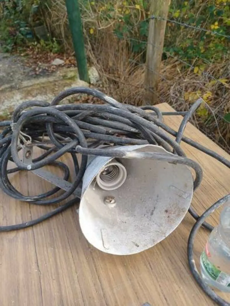 6 Vintage industrial spot lights - Image 3