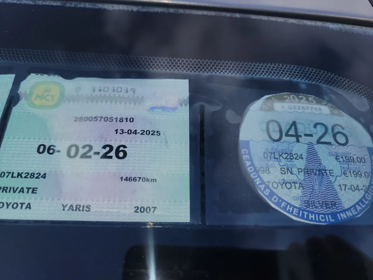 Toyota Yaris 2007 low klm.tax +nct call 085 269726 - Image 4