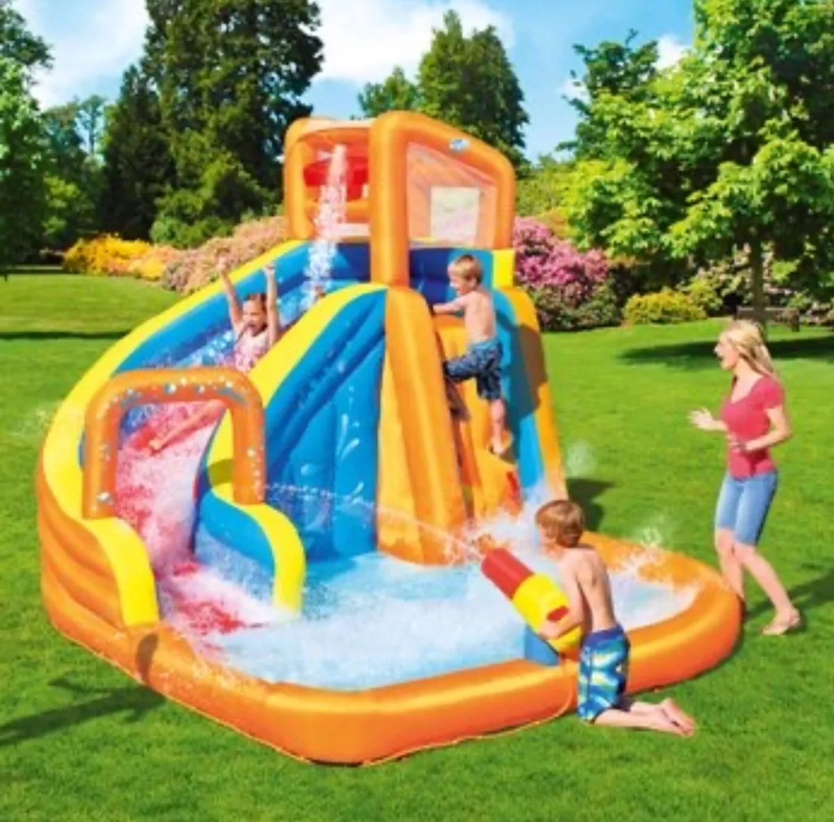 Bounce water slide