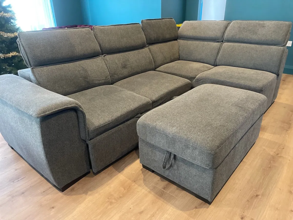 Corner Sofa Bed Lounge - Image 1