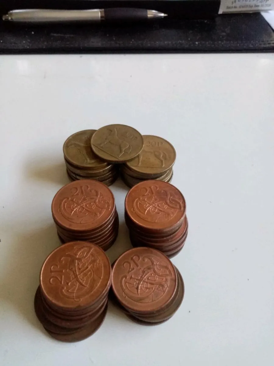 Bag of Old Irish Coins - Image 2