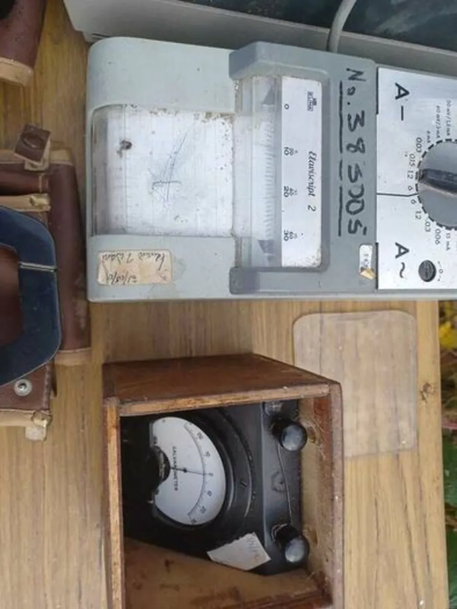 5 Vintage electrical testing equipment - Image 2