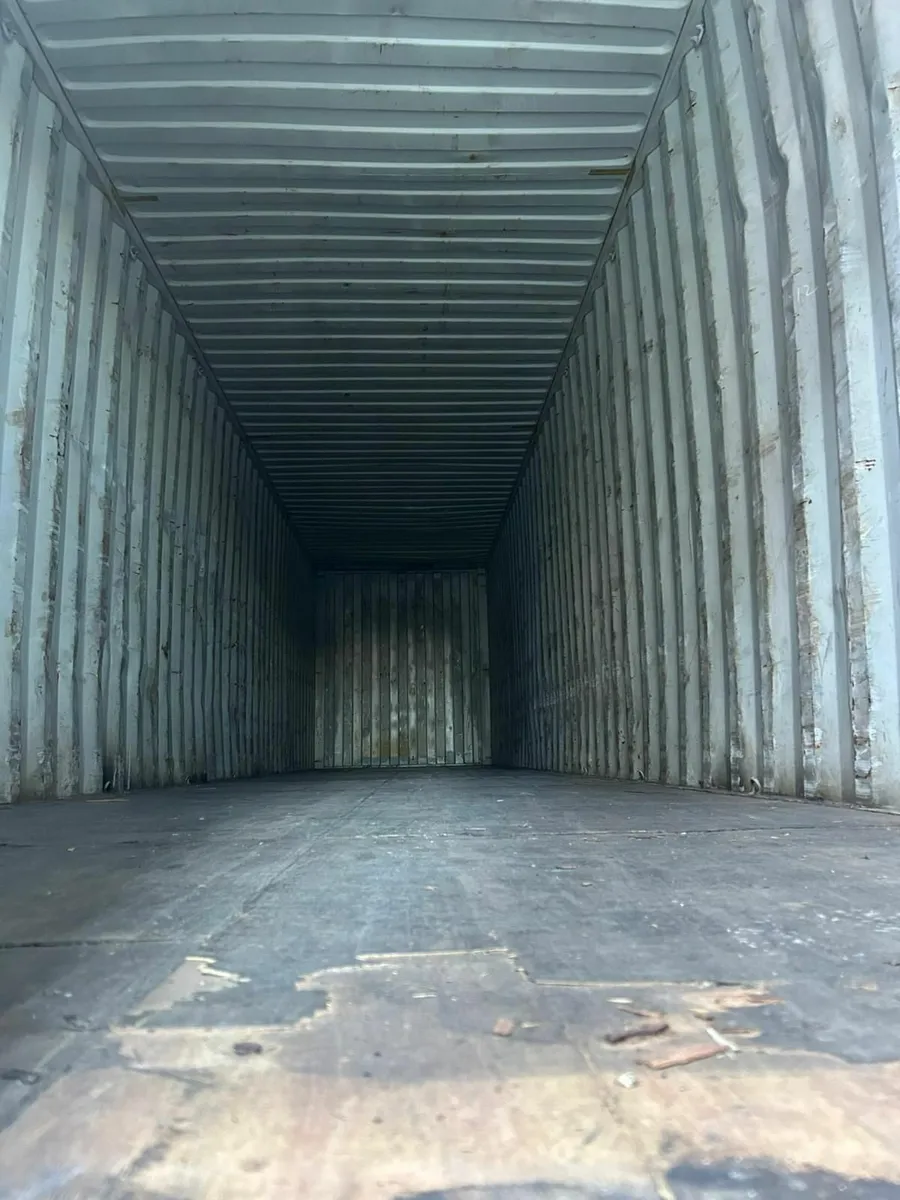 Used 40FT High Cube Shipping Containers - BLUE - Image 4