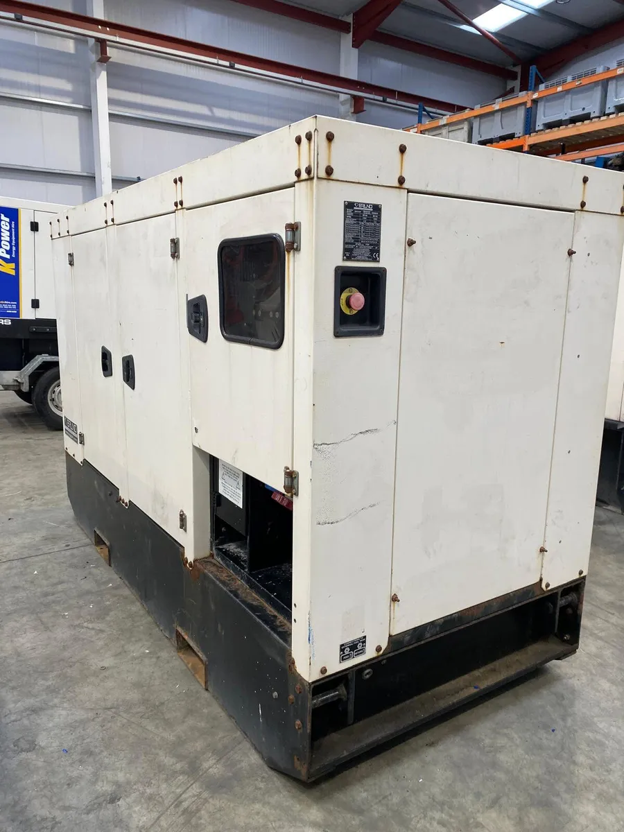 2013 BRUNO GX111F 100KVA 3PH SILENCED GENERATOR - Image 1
