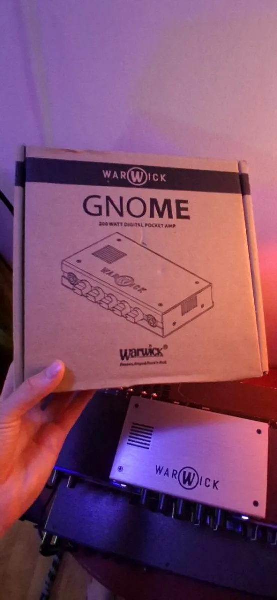 Warwick Gnome 200W Pocket Bass Amp Head - Image 4