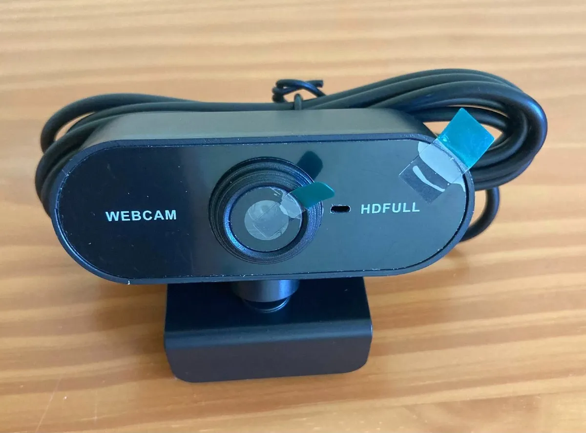 HD Full USB Webcam –  PC/Mac Camera with Mic - Image 1