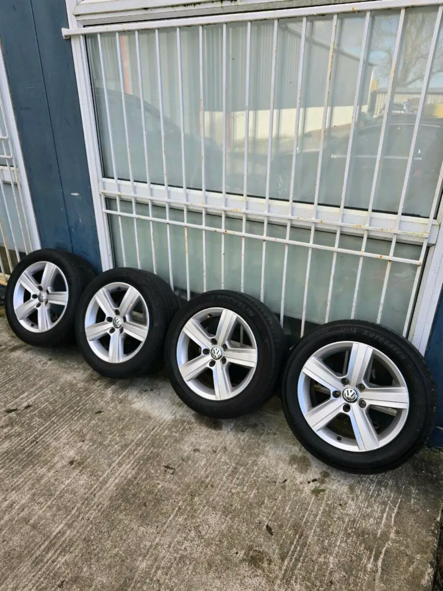 16" 5x112 Alloys VW, Seat, Skoda etc - Image 1