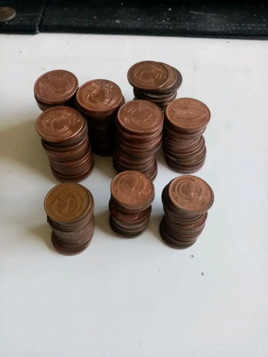 Bag of Old Irish Coins - Image 2