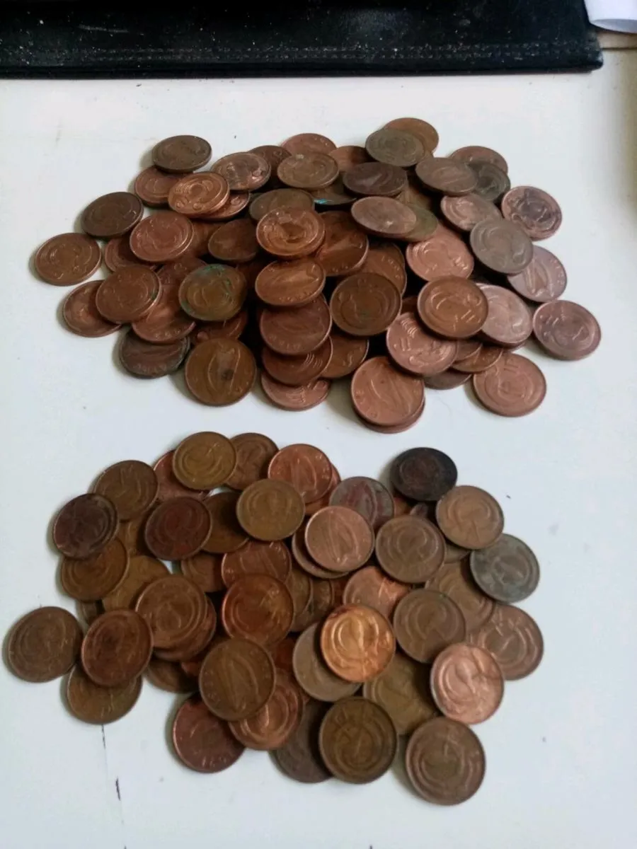 Bag of Old Irish Coins - Image 3