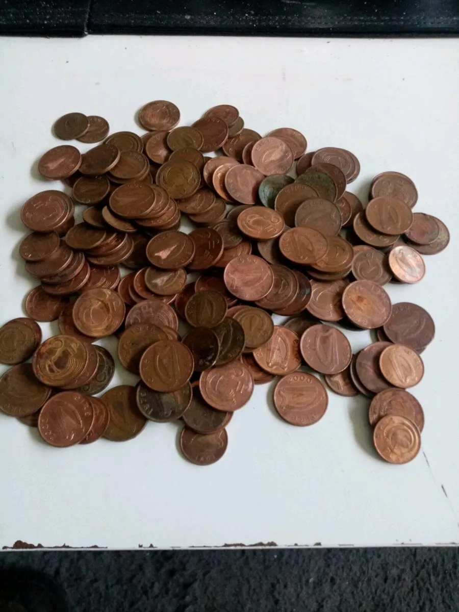 Bag of Old Irish Coins - Image 4