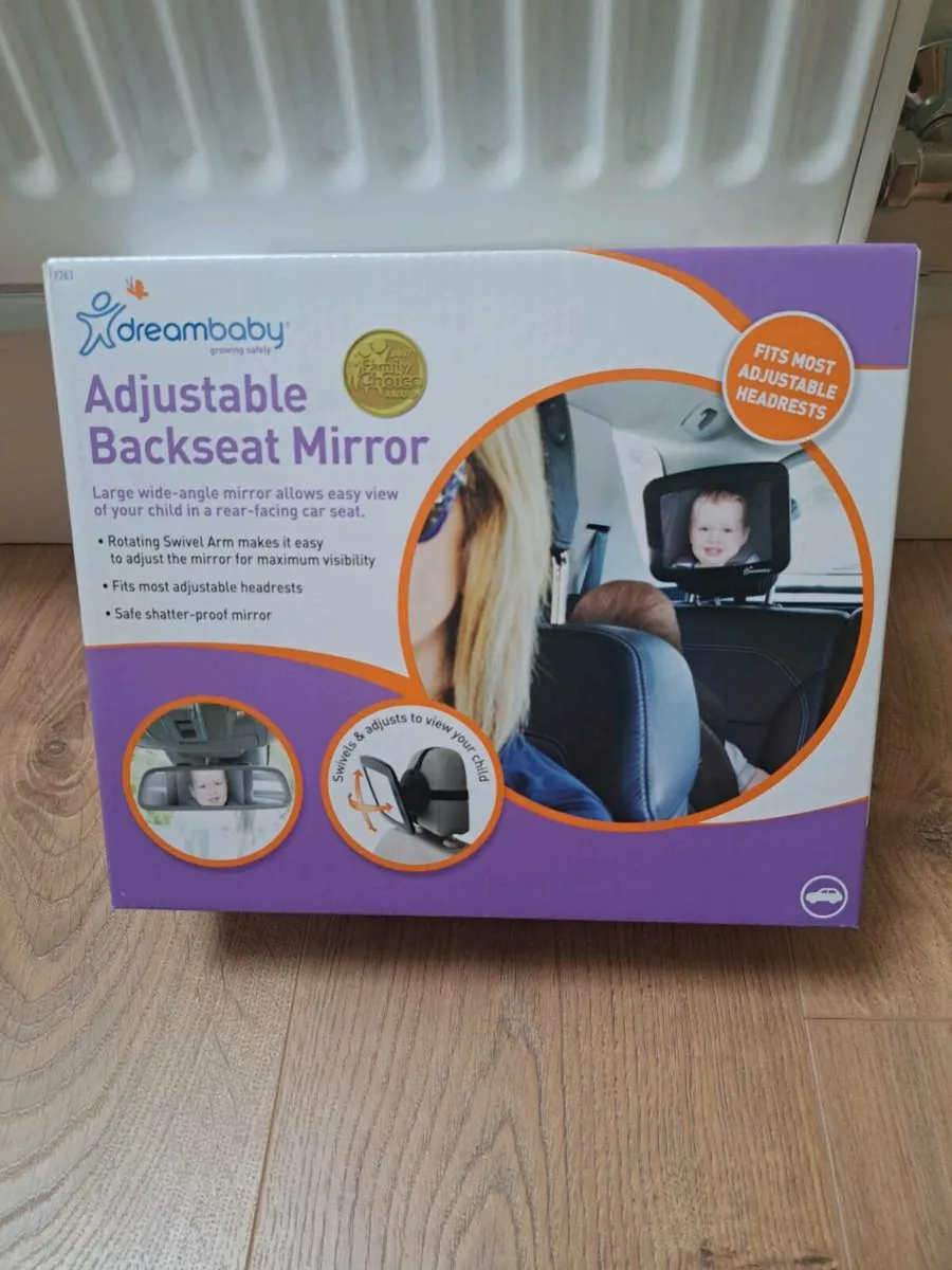 Dreambaby Adjustable Backseat Mirror