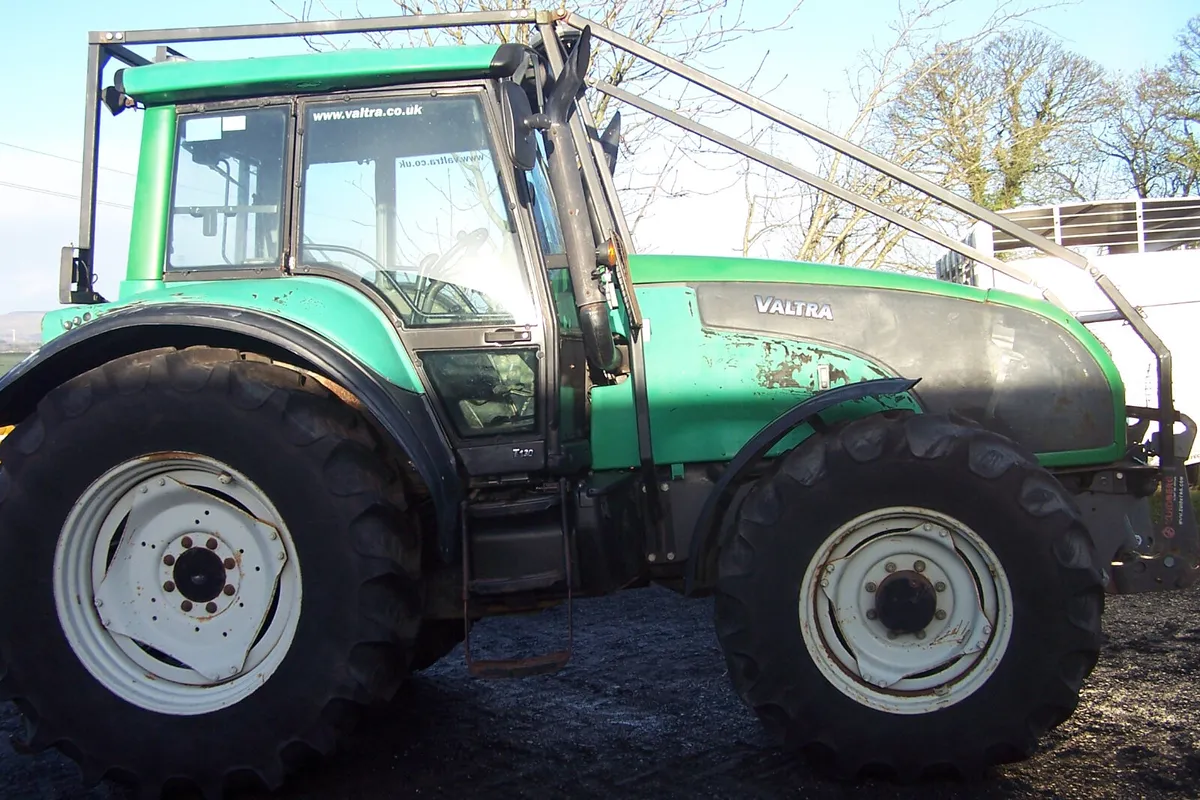 2006 Valtra T130 c/w Forest Safety Frame - Image 1