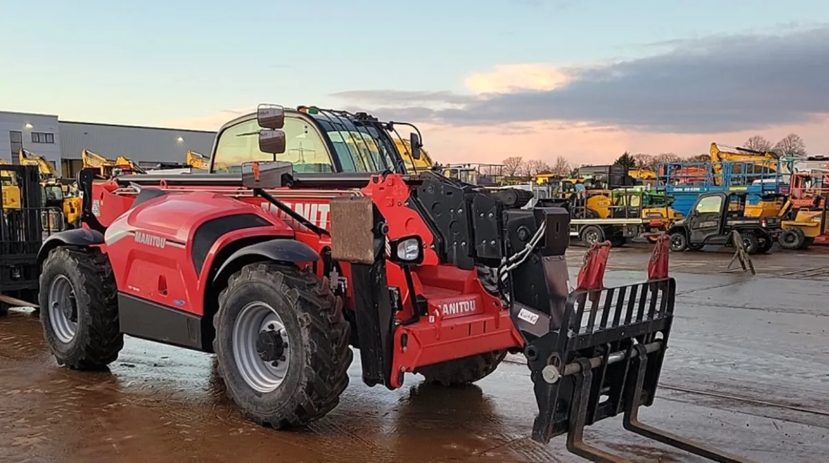 2022 Manitou MT1840 Only 338Hrs / Big engine - Image 3