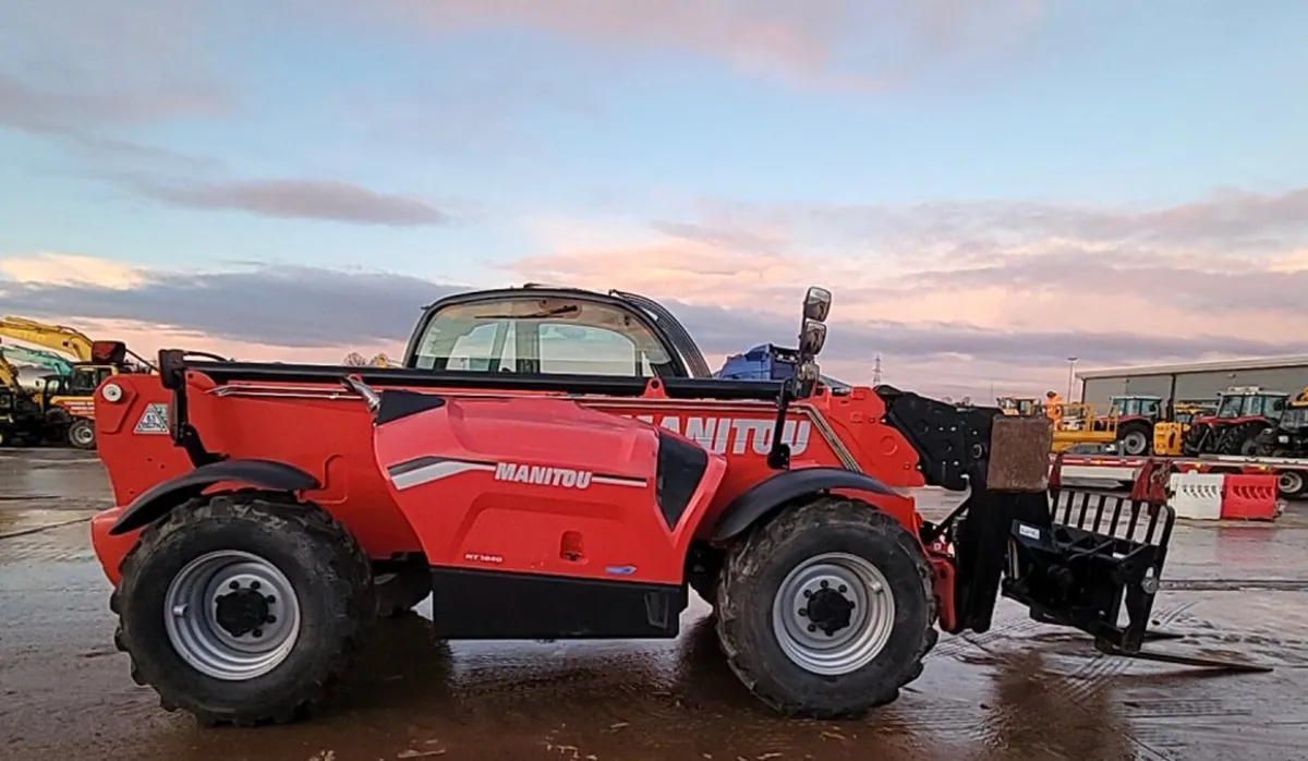 2022 Manitou MT1840 Only 338Hrs / Big engine - Image 2