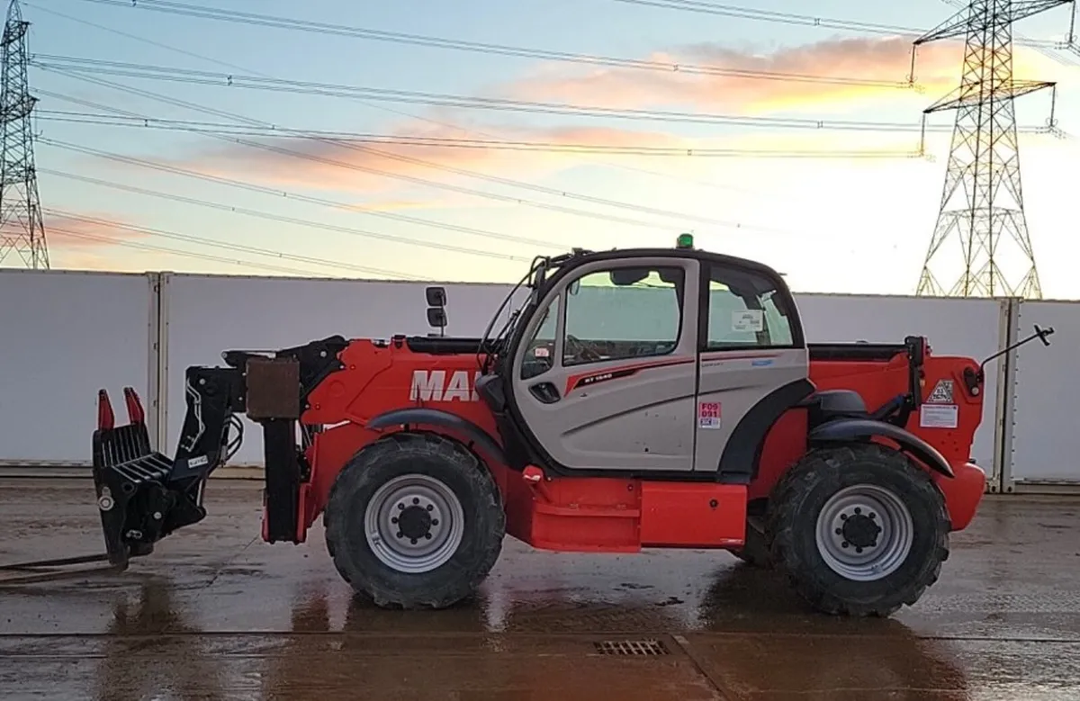 2022 Manitou MT1840 Only 338Hrs / Big engine - Image 4