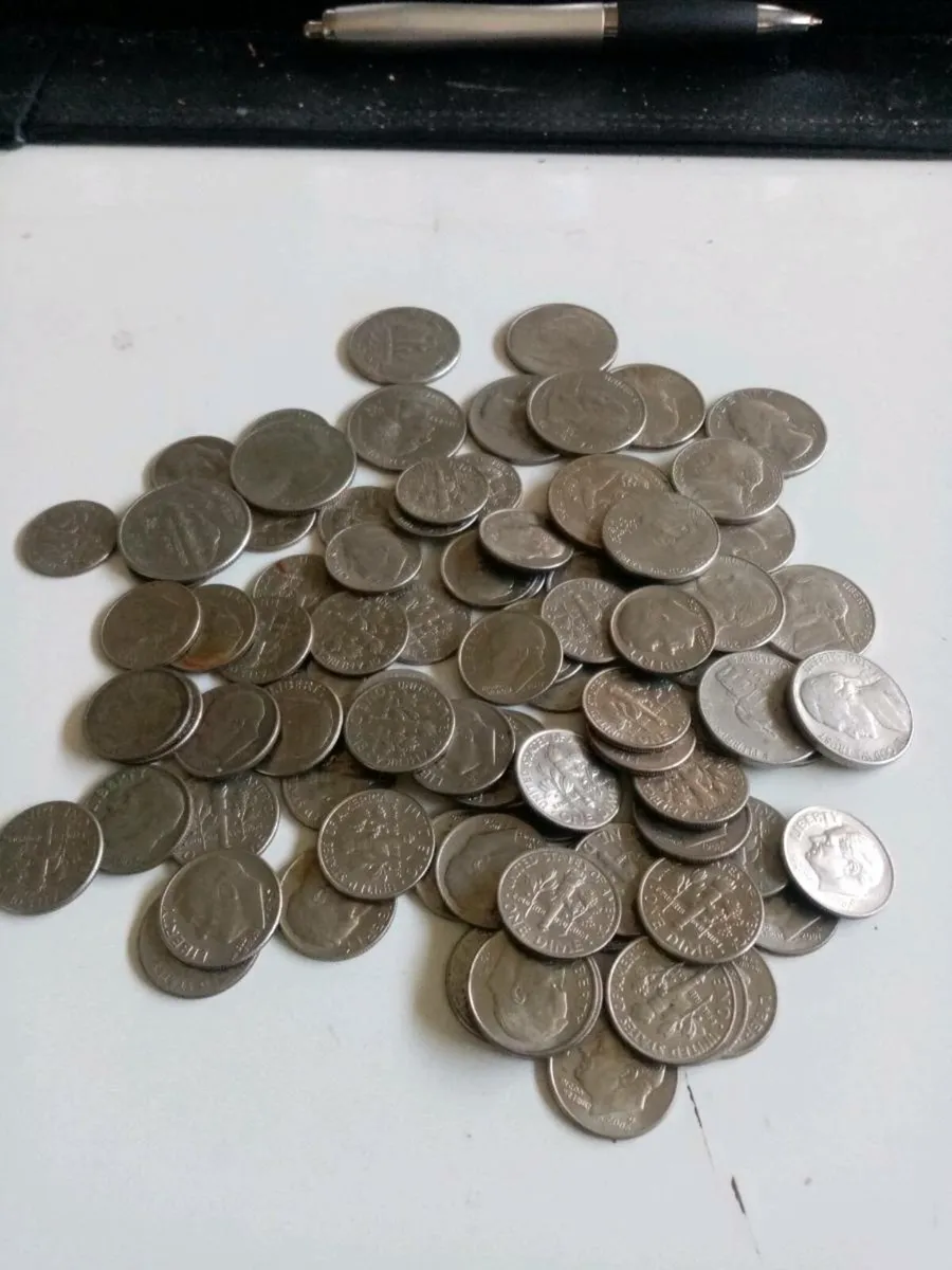 Bag of Old USA Coins - Image 4