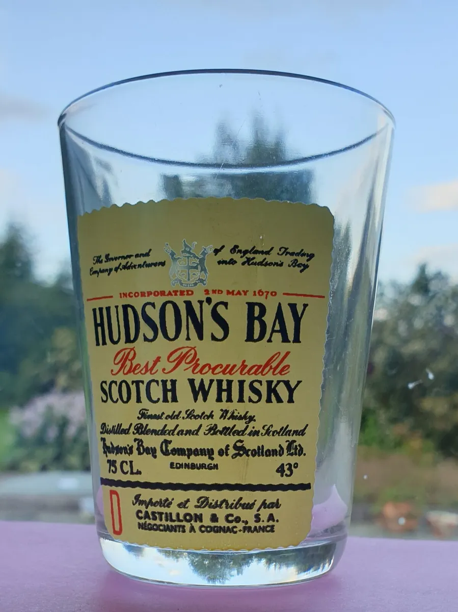 Hudson's Bay Scotch Whisky Glass - Image 2