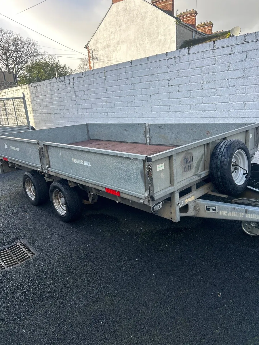 Ifor Williams lm126 drop side trailer - Image 1
