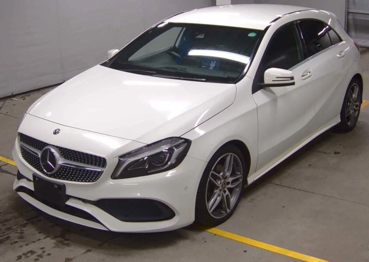 White Merc A Class MG180 1.6 Petrrol Auto - Image 1