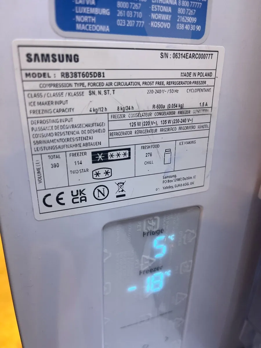 Samsung Fridge Freezer - Image 3