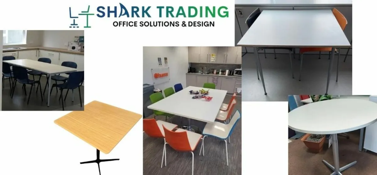 Canteen Tables and Chairs - Image 1