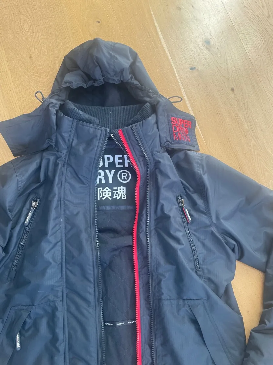 Super dry Men’s Jacket Navy - Image 2