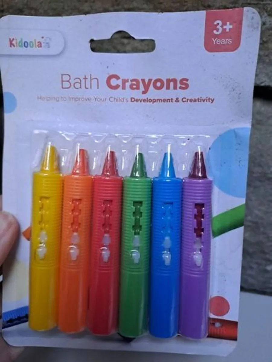 Kidoola Bath crayons NEW - Image 1
