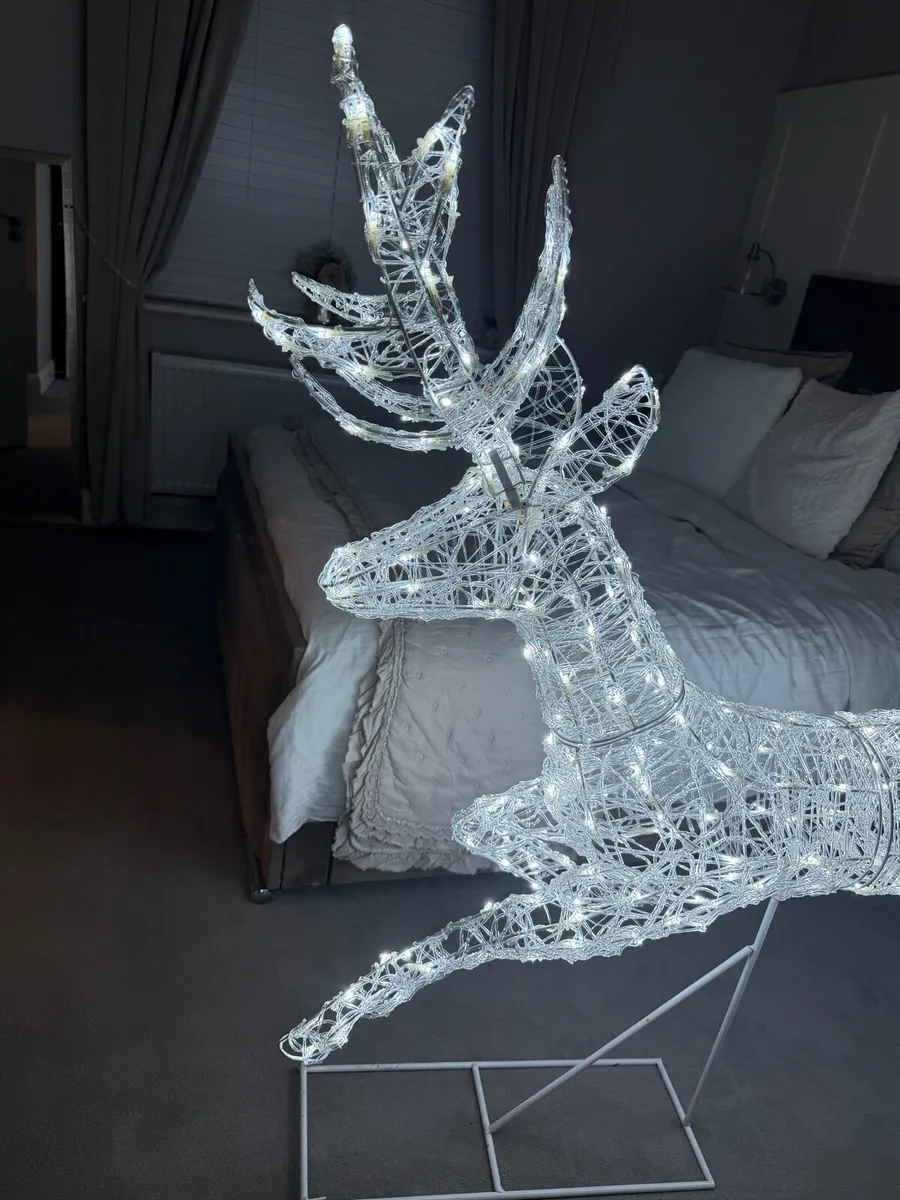 Light up outdoor reindeer - Image 2