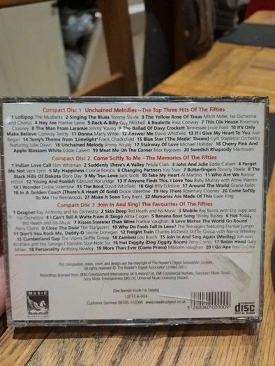 NEW Sounds of the Fifties CD - Image 3