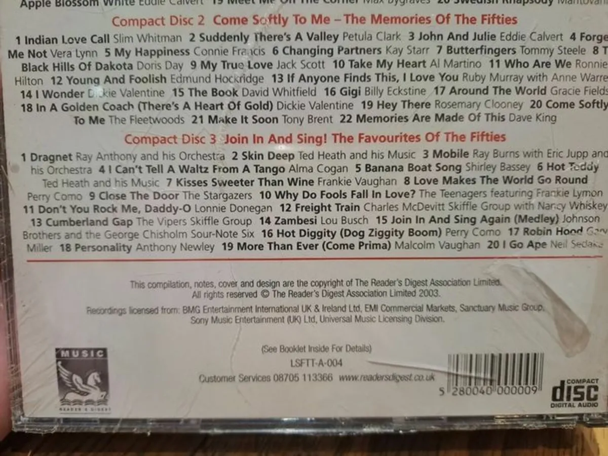 NEW Sounds of the Fifties CD - Image 4