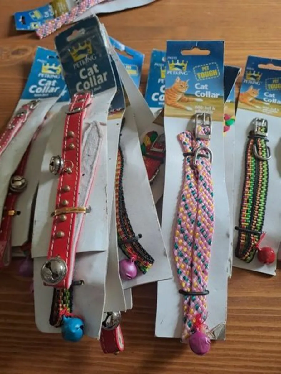 NEW Collars with bells Petking - Image 1
