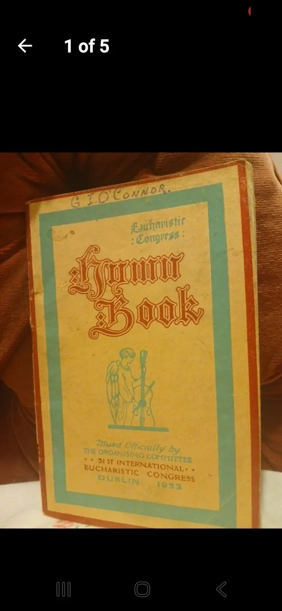 Eucharistic Congress Hymn Book - Image 1