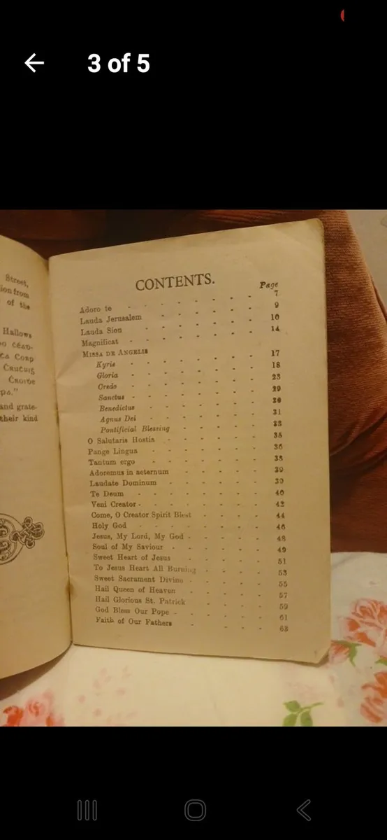 Eucharistic Congress Hymn Book - Image 3