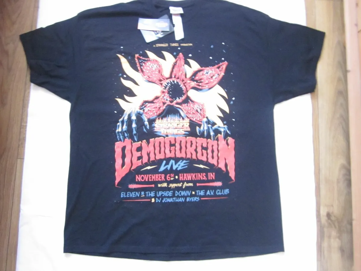 New Netflix Stranger Things Demogorgon t-shirt - Image 1