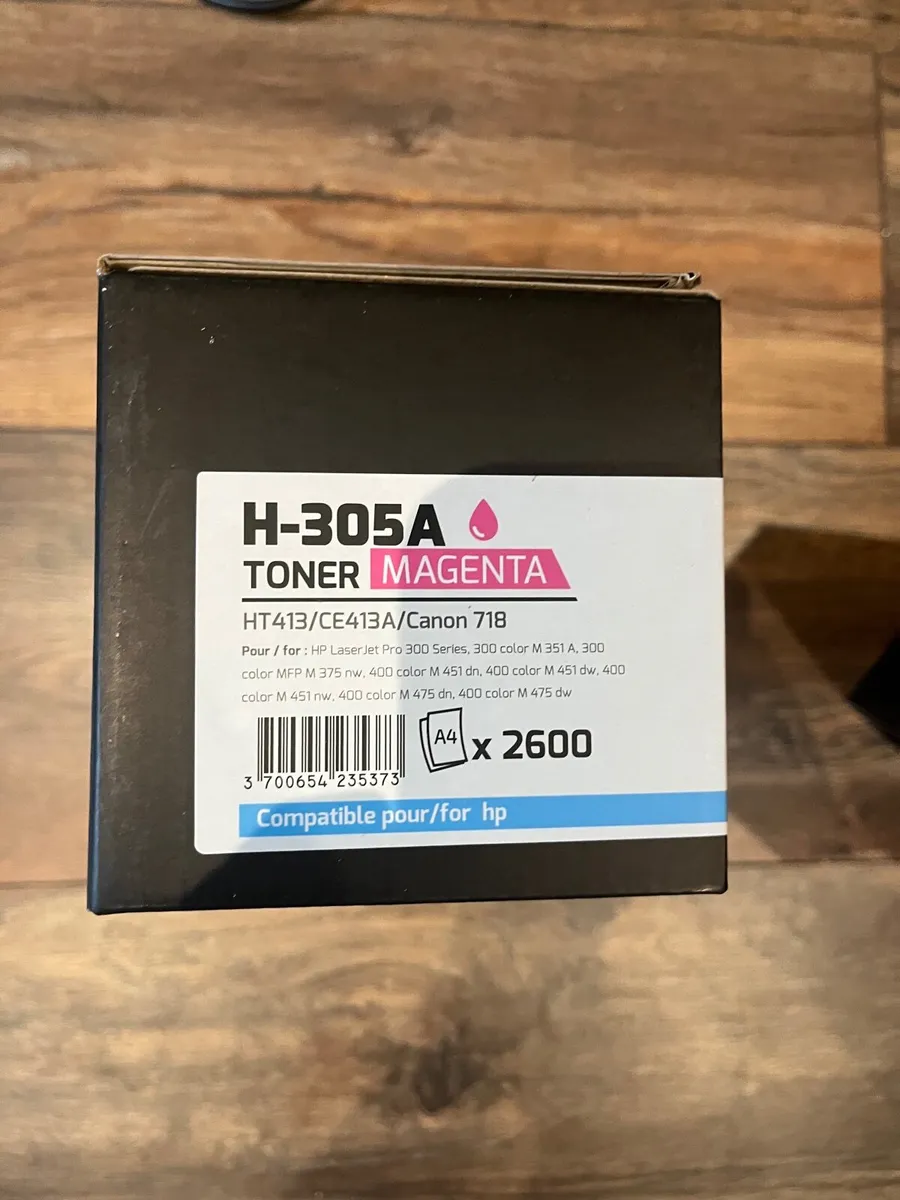 Set of compatible HP 305A Compatible Ink Toners - Image 1