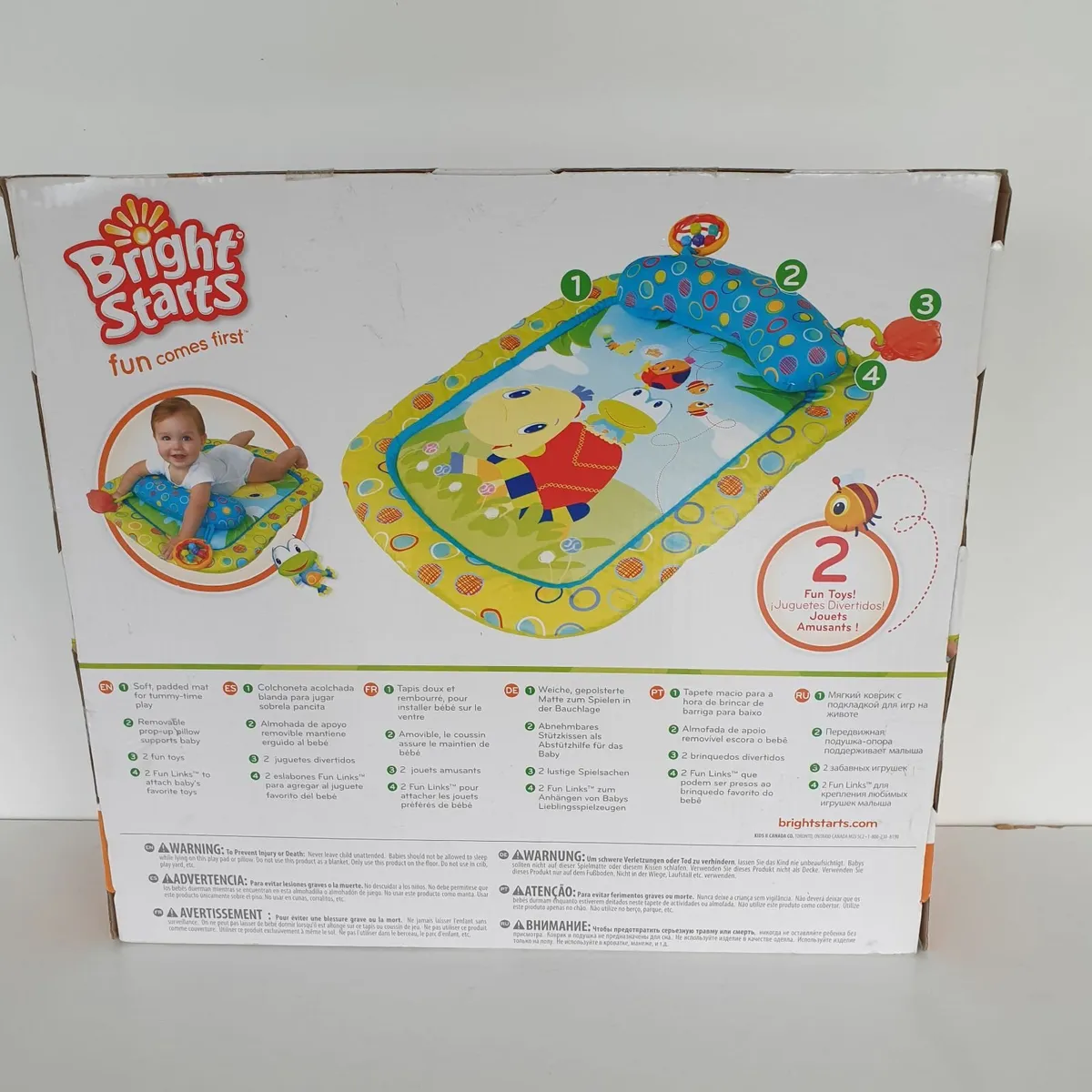 Bright Starts baby mat - Image 2
