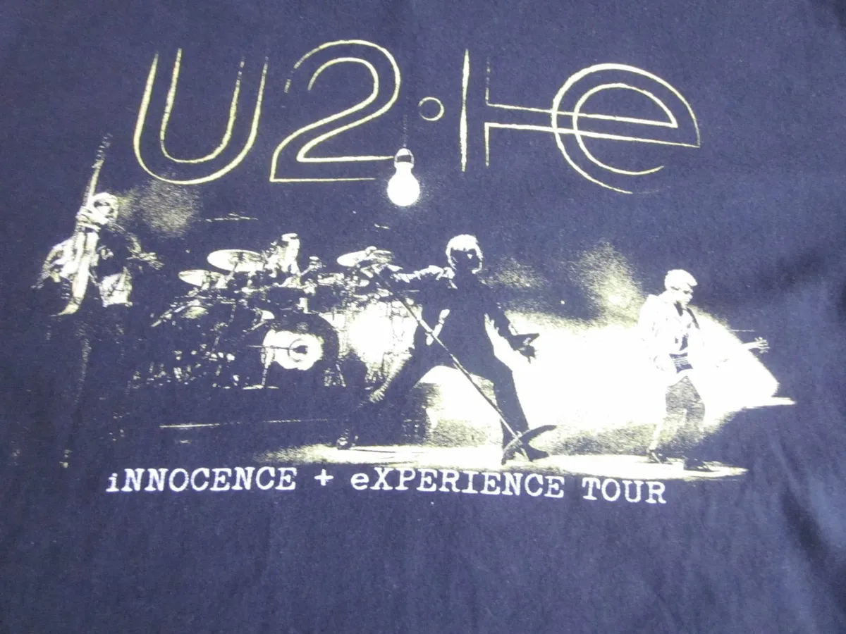 U2 Innocence + Experience Tour 2015 Black T Shirt - Image 2