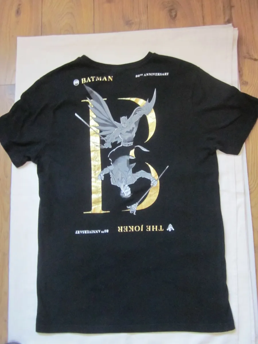 Movie WB World Batman & Joker 80th Anniversary T-S - Image 4